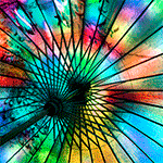 99px.ru аватар Переливающийся зонт разными цветами