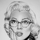 Аватар Мэрилин Монро / Marilyn Monroe в очках