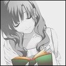 99px.ru аватар Девушка улыбнувшись держит книгу в руках
