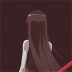 99px.ru аватар Saya / Сая оборачивается замахнувшись мечом, из аниме Кровь-С / Blood-C