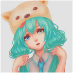 Аватар Vocaloid Hatsune Miku / Вокалоид Хатсуне Мику