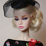 99px.ru аватар Кукла Барби / Barbie, в шляпке с вуалью и украшенной розой, кофточки