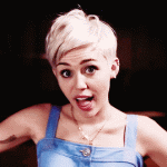 99px.ru аватар Певица и актриса Майли Сайрус / Miley Cyrus показывает язык