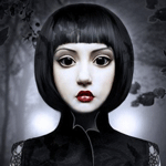 99px.ru аватар Девушка азиатской внешности, художник Jenny Marie Smith (Autonoe)