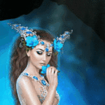 Аватар Девушка с украшениями