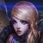 Аватар Эльф с синими глазами / samus fan art
