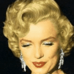 Аватар Мэрилин Монро / Marilyn Monroe с опущенными глазами