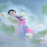 99px.ru аватар Девушка в лотосах, фотограф Duong Quoc Dinh