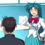 Аватар Сагара Сосуке и Тидори Канамэ / Sosuke Sagara and Kaname Chidori из аниме Стальная тревога / Full Metal Panic!