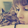99px.ru аватар Девушка с кошкой