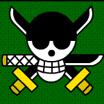 99px.ru аватар Пиратский флаг Ророноа Зоро / Roronoa Zoro из аниме Ван Пис / One Piece