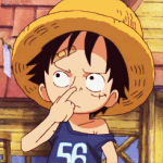99px.ru аватар Маленький Монки Д. Луффи / Monkey D. Luffy из аниме Ван Пис / One Piece
