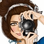 Аватар Девушка фотографирует, художник girly_m