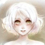 Аватар Девушка с белыми волосами