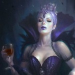 Аватар Королева с бокалом вина