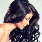 99px.ru аватар Брюнетка с волнистыми волосами