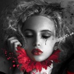 Аватар Девушка с цветком