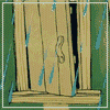 99px.ru аватар Капитошка из одноименного м / ф выглядывает из дома на стук дождика в дверь