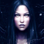 99px.ru аватар Девушка с бледной кожей с синими волосами