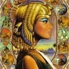 Аватар Царица древнего Египта стоит профилем