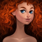 Аватар Мерида / Merida из мультфильма Храбрая сердцем / Brave