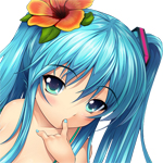 99px.ru аватар Мику Хатсуне / Miku Hatsune из вселенной Вокалоид / Vocaloid