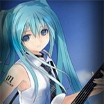 Аватар Мику Хатсуне / Miku Hatsune из вселенной Вокалоид / Vocaloid