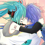Аватар Мику Хатсуне и Кайто / Miku Hatsune & Kaito из вселенной Вокалоид / Vocaloid