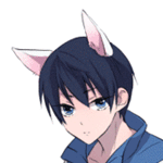 Аватар Харука Нанасэ / Haruka Nanase из аниме Вольный стиль / Free с неко ушками