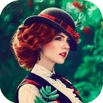 Аватар Девушка в шляпке