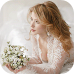 99px.ru аватар Девушка с букетом цветов