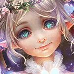 99px.ru аватар Эльфийка с цветочным венком на голове
