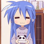 99px.ru аватар Коната Идзуми / Izumi Konata из аниме Счастливая Звезда / Lucky Star (Panda)