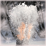 99px.ru аватар Девушка подбросила ввысь снег