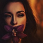 Аватар Девушка с цветом во рту, фотограф Тихомиров Николай