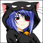 Аватар Laura Bodewig / Лаура Бодевих из аниме IS: Infinite Stratos / Бесконечные небеса в костюме кошки