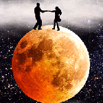 99px.ru аватар Влюбленная пара танцует на планете