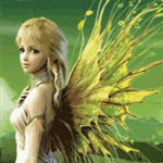 99px.ru аватар Девушка с крыльями листиками