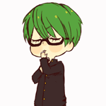 Аватар Синатаро Мидорима / Shinataro Midorima из аниме Баскетбол Куроко / Kuroko no Basuke