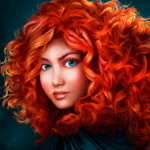 Аватар Мерида / Merida из мультфильма Храбрая сердцем / Brave