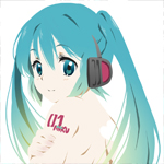 Аватар Vocaloid Hatsune Miku / Вокалоид Хатсуне Мику
