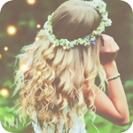 99px.ru аватар Девушка со светлыми длинными волосами и венком на голове