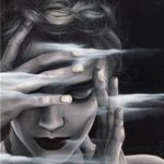 Аватар Девушка держит руки у головы, ву Johanne Cullen