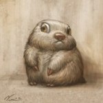 99px.ru аватар Пушистый зверек сидит на полу