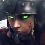 Аватар Elizabeth / Элизабет из игры Bioshock infinite со шрамом на лице