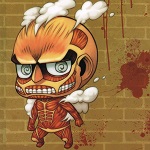 Аватар Гигант из аниме Shingeki no Kyojin / вторжение гигантов