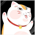 99px.ru аватар Nyanko-sensei / Нянко-сенсей из аниме Natsume’s Book of Friends / Natsume Yuujinchou / Тетрадь дружбы Нацумэ прижимается к стеклу