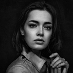 99px.ru аватар Девушка с распущенными волосами, фотограф Георгий Чернядьев