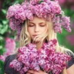 99px.ru аватар Девушка с сиренью