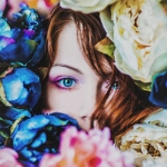 99px.ru аватар Девушка в цветах, ву Kristina Ponomareva